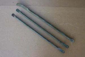 Lot of 3, Bell 47 Helicopter Support Tube Links 47-671-030-1 , 47-710-073-7